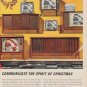 1963 General Telephone & Electronics Ad "Gifts That Communicate"