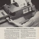 1963 Teletype Ad "This machine"