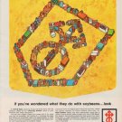 1963 Central Soya Ad "soybeans"