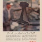 1963 Norfolk and Western Ad "Who built a new railroad"