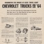 1963 Chevrolet Ad "model year 1964"