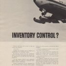 1963 United Air Lines Ad "Inventory Control?"