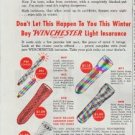 1948 Winchester Ad "Miles From Nowhere"