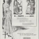 1948 Sanforized Ad "Oh so Pretty"