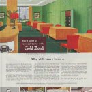 1948 Gold Bond Ad "remodel better"