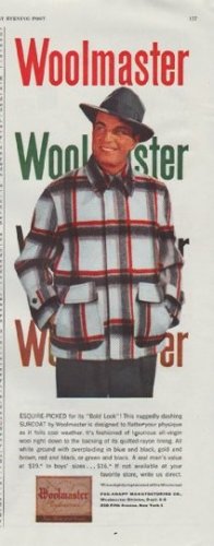 1948 Woolmaster Ad "Esquire-Picked"