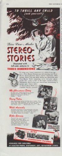 1948 View-Master Ad "To Thrill Any Child"