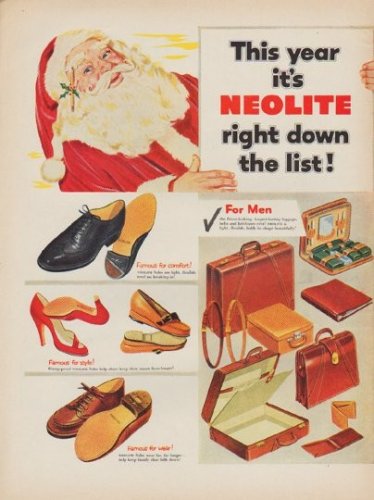 1952 Neolite Ad "This year"