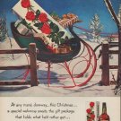 1952 Four Roses Ad "any man's doorway"