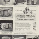 1952 Philco Ad "Best of All"