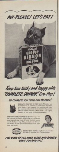 1950 Kellogg's Ad "Let's Eat"