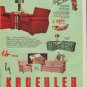 1950 Kroehler Ad "New Exciting Values"