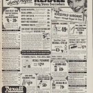 1952 Rexall Ad "Save during August"