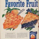 1952 Pillsbury Ad "Favorite Fruit"
