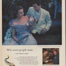 1952 Watchmakers of Switzerland Ad "Why most people want"