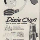 1952 Dixie Cups Ad "Handiest kitchen aid"