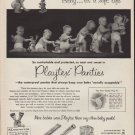 1952 Playtex Panties Ad "Baby ... it's a soft life"