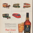 1952 Paul Jones Whiskey Ad "going places"