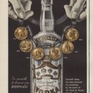 1952 Smirnoff Vodka Ad "You'll Like A Vodka Collins"