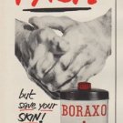 1952 Boraxo Ad "Get that DIRT"
