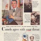 1952 Camel Cigarettes Ad "Robert Young"