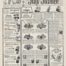 1954 Rexall Drug Stores Ad "July Jubilee"
