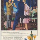 1954 Ballantine Ale Ad "I had no idea"