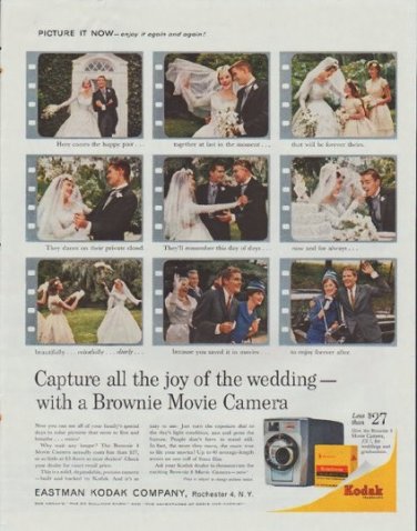 1961 Kodak Ad "Capture all the joy"