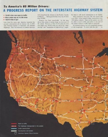 1961 Caterpillar Ad "A Progress Report"