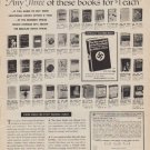 1961 Book-Of-The-Month-Club Ad "Any Three"