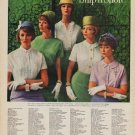 1961 Ship 'n Shore Ad "suggestion of luxury"