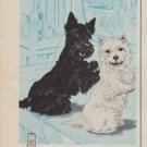 1961 Black & White Scotch Ad "Welcome them with Black & White"