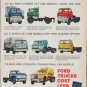 1961 Ford Trucks Ad "Broader Warranties ... Greater Durability"