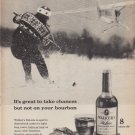 1961 Walker's Bourbon Ad "It's great to take chances"