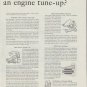 1958 Carter Carburetor Ad "engine tune-up"
