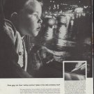 1958 Du Pont Ad ""safety-cushion" glass"
