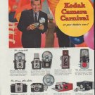 1958 Kodak Ad "Kodak Camera Festival"