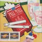 1958 Pall Mall Cigarettes Ad "So friendly"