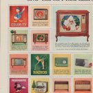 1963 RCA Victor Ad "The Gift That Keeps On Giving"