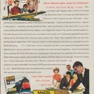1963 Aurora Model Motoring Ad "what he really wants"