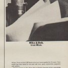 1963 CBS Radio Network Ad "Iron Men"