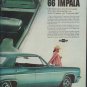1966 Chevrolet Ad "Chevrolet for '66"