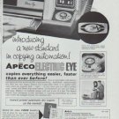 1965 Apeco Ad "new standard in copying automation"