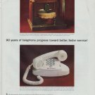 1965 Bell System Ad "90 years of telephone progress"
