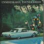 1961 Ford Thunderbird Ad "Unmistakably New"