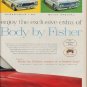 1961 Body by Fisher Ad "Four brand-new ways"