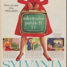 1960 Sylvania TV Ad "reflection-free"