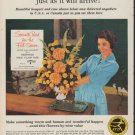 1960 Florists' Telegraph Delivery Ad "see your gift"