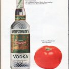 1961 Wolfschmidt's Vodka Ad "You're some tomato"