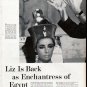 1961 Elizabeth Taylor Article "Enchantress of Egypt"